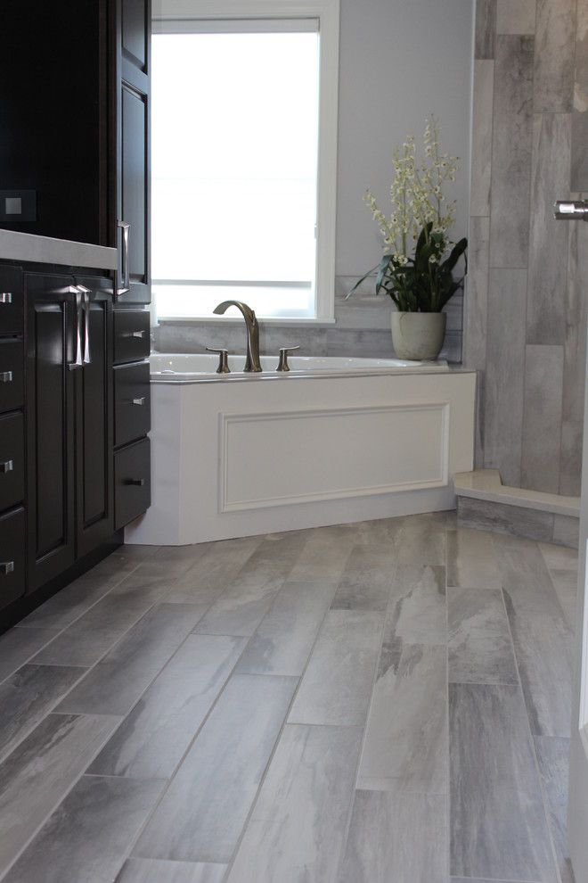 Lowes Twin Falls for a Modern Bathroom with a Kitchen Floor Tiles and Falling Water Porcelain Tile Collection by Best Tile