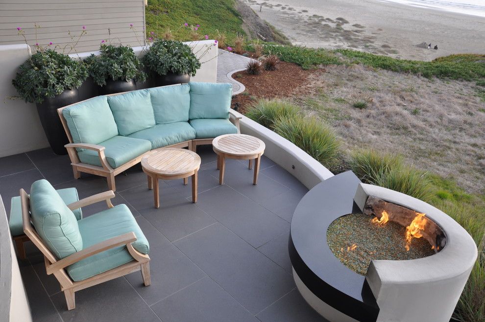 Lowes Virginia Beach for a Modern Patio with a Coastal and Modern Beach Vision by Jeffrey Gordon Smith Landscape Architecture