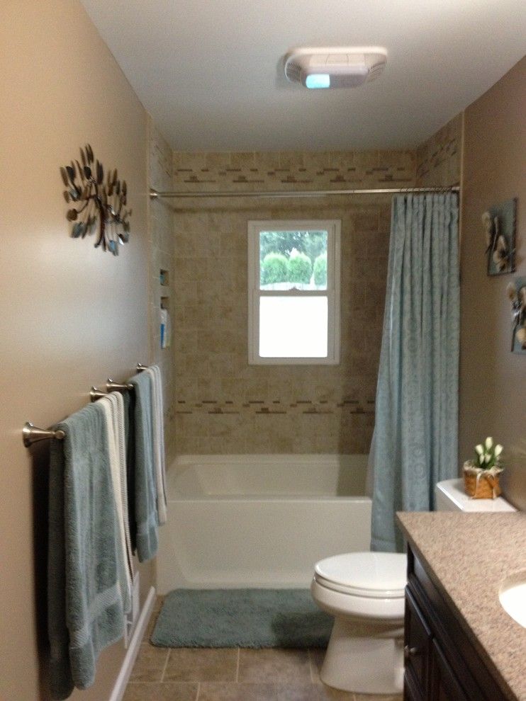 Lowes Whitehall Pa for a Transitional Bathroom with a Bathroom Remodel and Allentown Gracely Project by Lowe's of Whitehall, Pa