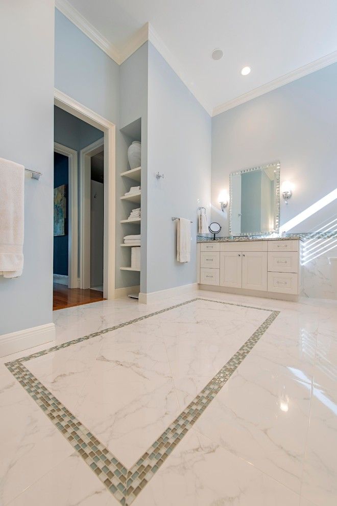 Lykos for a Traditional Spaces with a Master Bath and Master Bath   Royal Harbor by the Lykos Group, Inc.