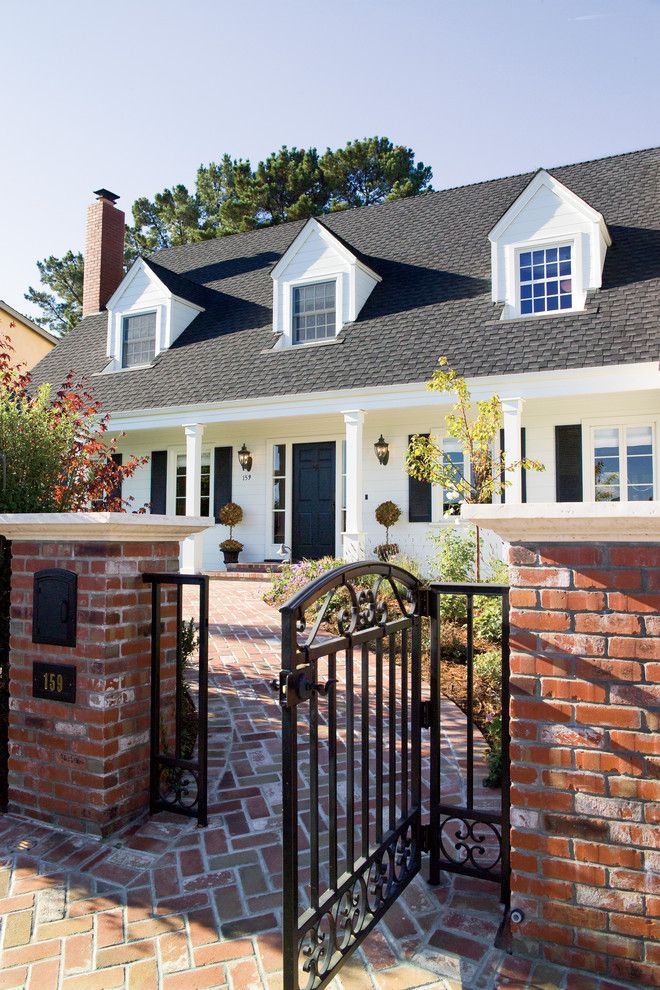 Mailboxes Near Me for a Traditional Exterior with a Lighting and Tiburon Home Remodel by Mahoney Architects & Interiors