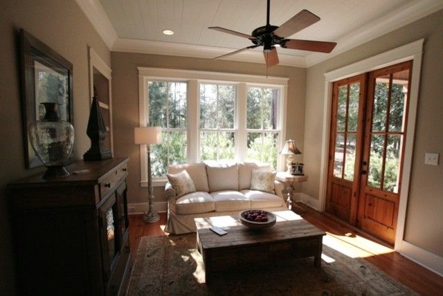 Malouf Furniture for a Traditional Family Room with a Parade Home and 2010 Parade Home by Bob Chatham Custom Home Design