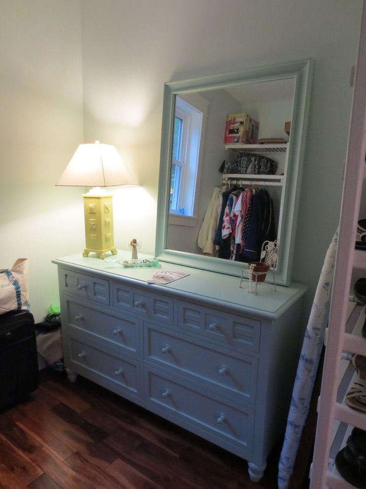 Manteo Furniture for a Beach Style Closet with a Closet and the Wright Place by Obx Interiors