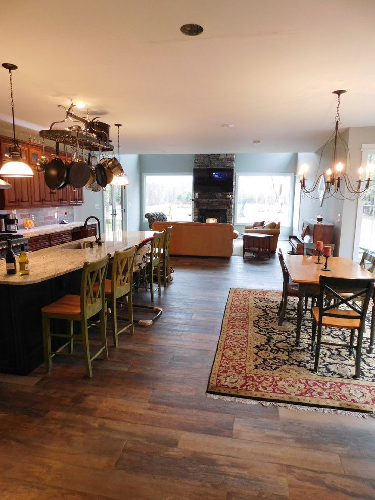 Marble Institute of America for a Rustic Spaces with a Lodge Style Backsplash and Solomon Project by Arley Wholesale   Albany Tile, Carpet & Rug