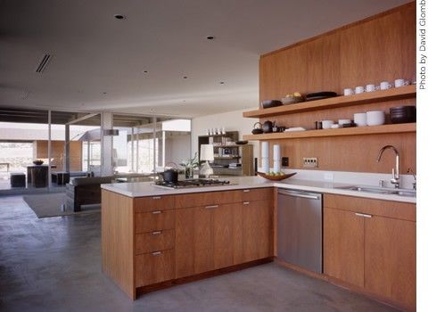 Marmol Radziner for a Modern Kitchen with a Cabinets and Marmol Radziner Prefab by Marmol Radziner