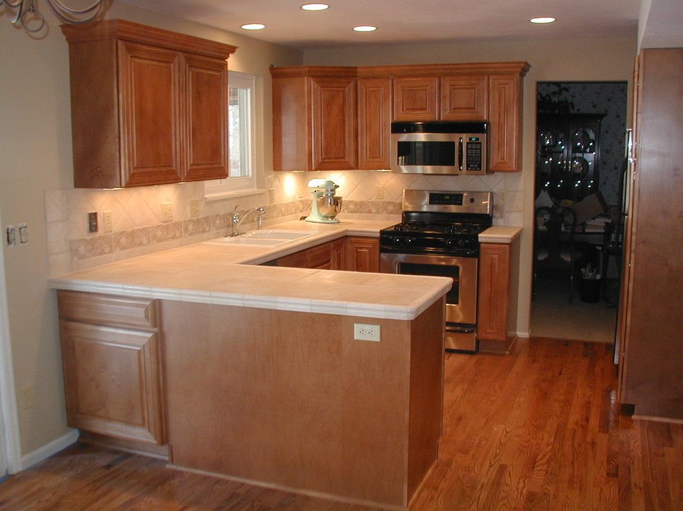 Mastercraft Cabinets for a Traditional Kitchen with a Kitchens and Mastercraft Maple Kitchen by Gerard Construction and Design Services, Llc