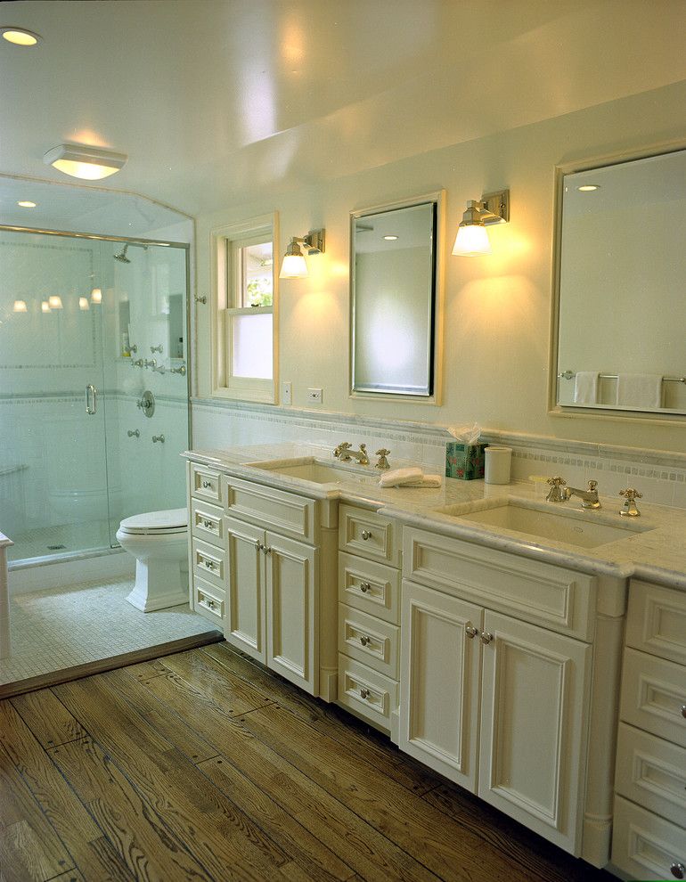 Metropolitan Bath and Tile for a Traditional Bathroom with a Medicine Cabinets and Reaume Construction & Design by Reaume Construction & Design