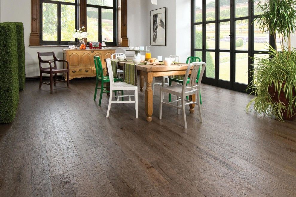 Mirage Flooring for a Farmhouse Dining Room with a Traditional Kitchen and Mirage Floors by Cheaperfloors