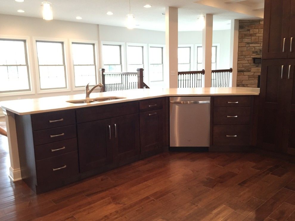 Modern Builders Supply for a Transitional Kitchen with a Milan and Somerset New Build by Britany Grieger with Modern Builders Supply