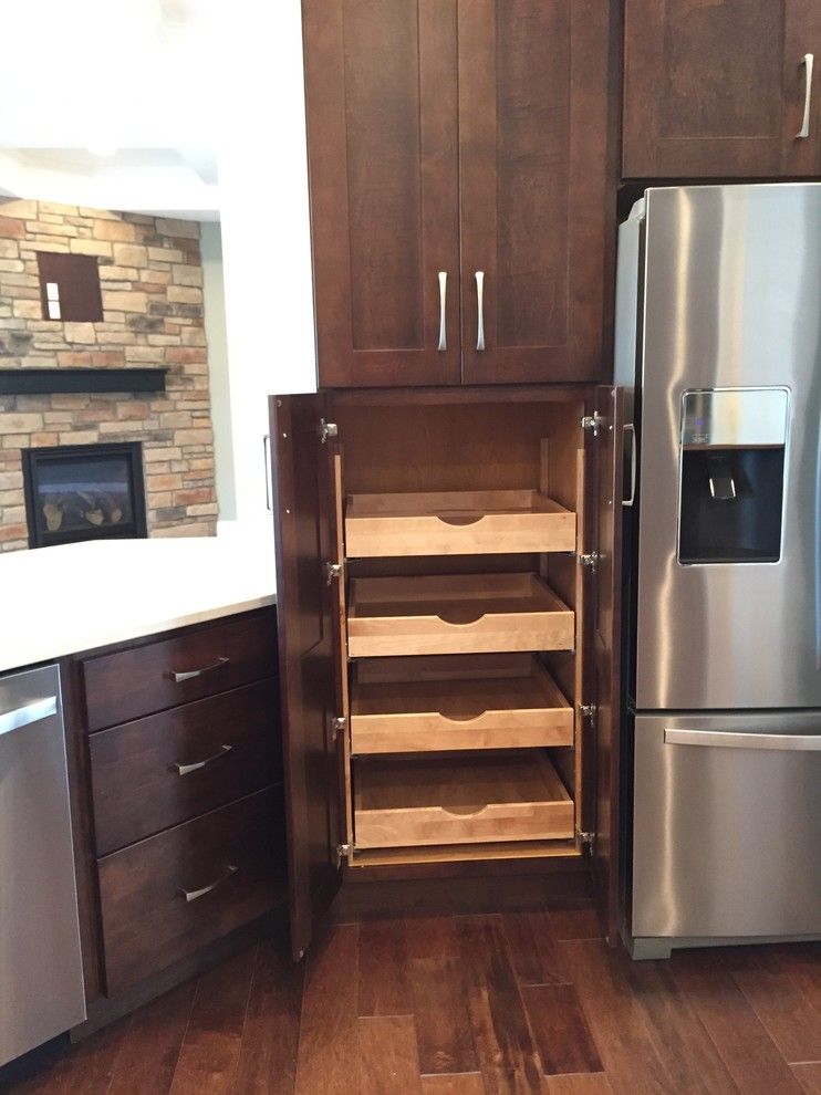 Modern Builders Supply for a Transitional Kitchen with a Mocha and Somerset New Build by Britany Grieger with Modern Builders Supply