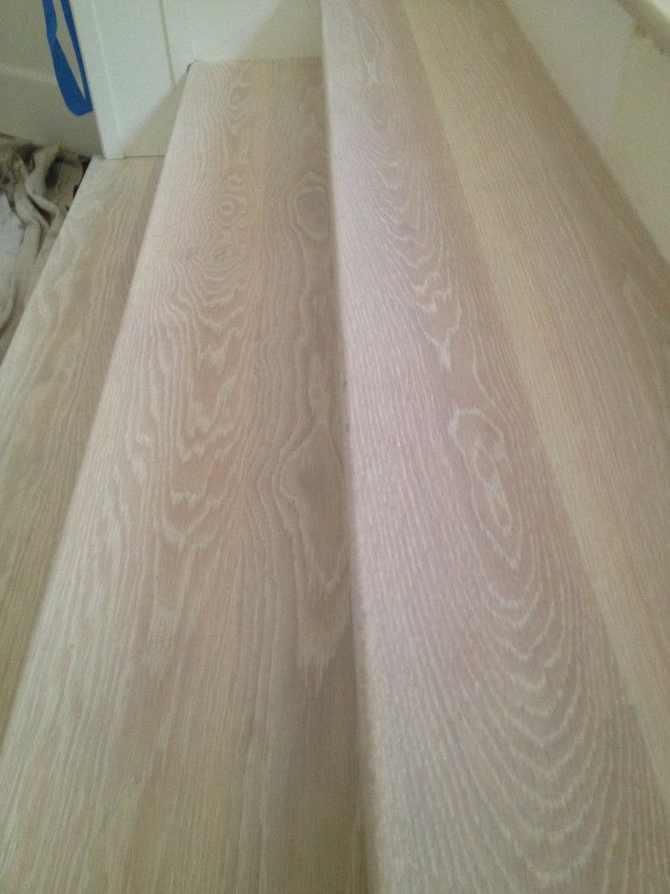 Monocoat for a Contemporary Spaces with a Eco Options Hardwood and Rubio Monocoat Cotton White by Eco Options Hardwood