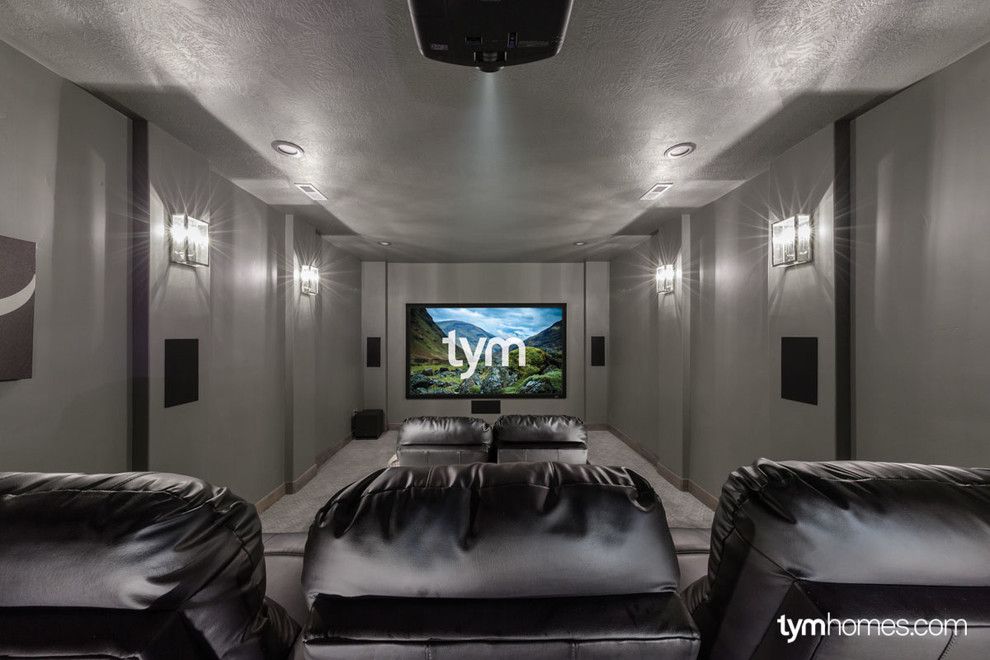 Moreno Valley Theater for a Traditional Home Theater with a Utah Valley Parade of Homes and 