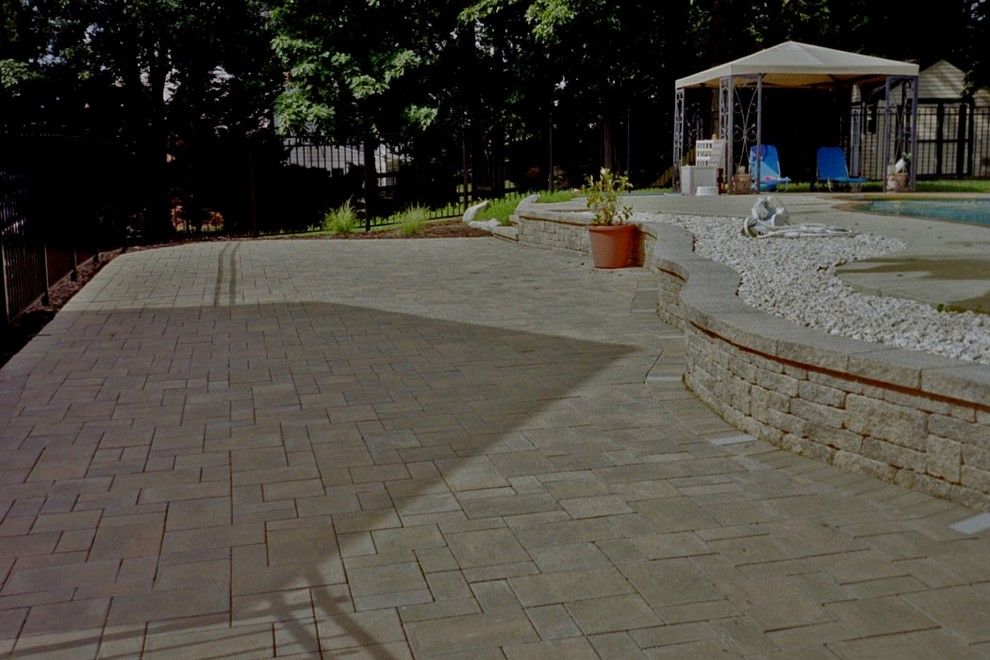 Nicolock Pavers for a  Spaces with a Hardscape Maintenance and Paver Patios by Kingdom Landscaping