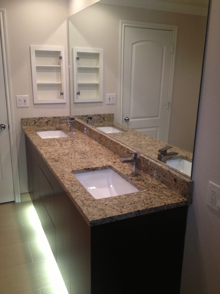 Nws Austin for a Transitional Bathroom with a Master Bathroom and Master Bath Renovation on 360 by Nws Construction