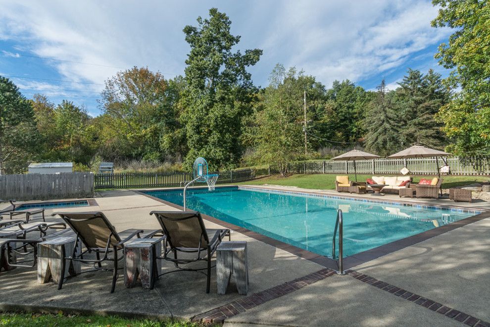 Ohio Pools and Spas for a Traditional Pool with a Traditional and Pools & Spas by the Ohio Valley Group, Inc.