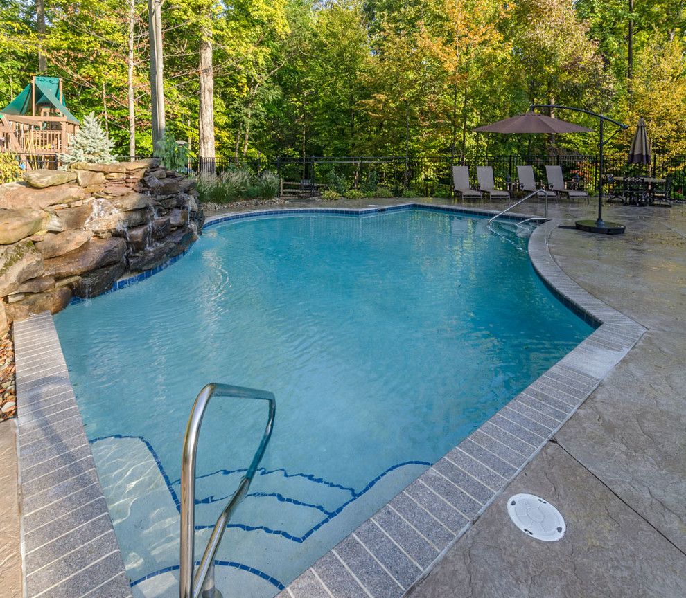 Ohio Pools and Spas for a Traditional Pool with a Traditional and Pools & Spas by the Ohio Valley Group, Inc.