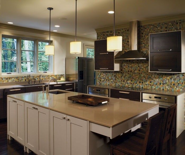 Omega Cabinetry for a Eclectic Kitchen with a Dynasty Cabinetry and Dynasty by Omega Cabinetry by by Design Kitchen and Bath Solutions