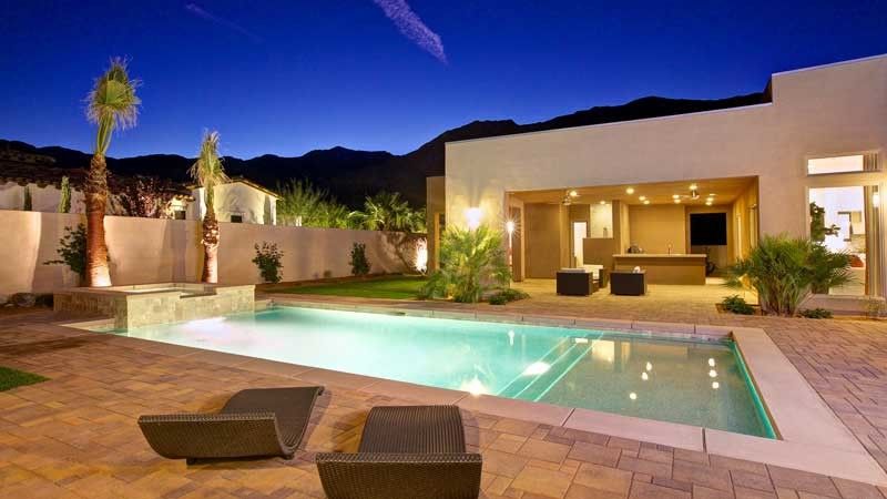 Orco Block for a Contemporary Pool with a Modern and Pool Deck by Orco Block & Hardscape