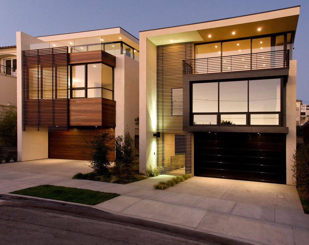 Oriel Window for a Contemporary Exterior with a Balcony and Contemporary Ocean View by Central Meridian Photography