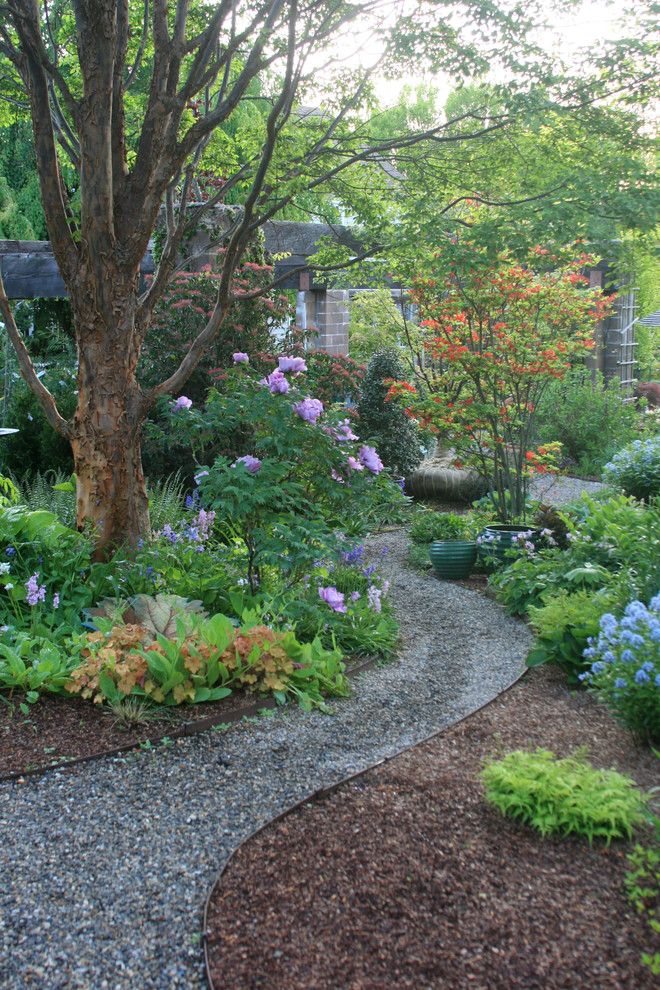 Osuna Nursery for a Traditional Landscape with a Winding Path and Paths and Walkways by Oliver Nurseries