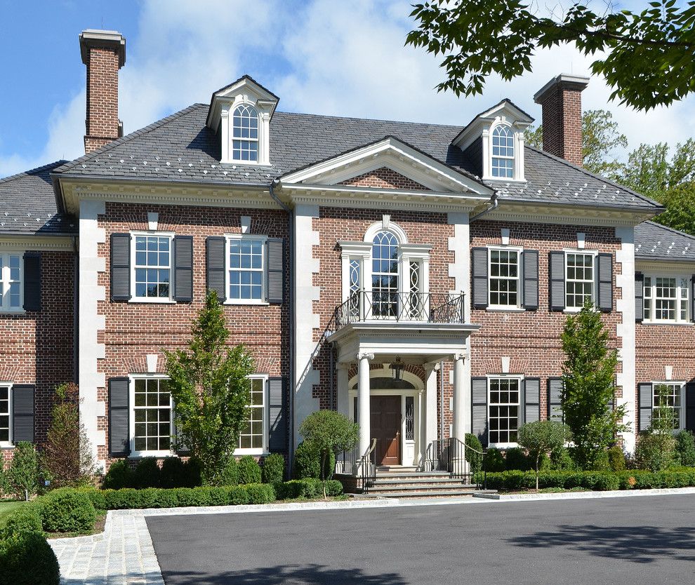 Palladian Window for a Traditional Exterior with a Limestone Quoins and Classic Georgian by Douglas Vanderhorn Architects