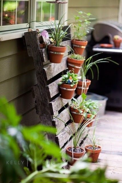 Pallet Shed for a Farmhouse Deck with a Farmhouse and Test by Pinterest.com