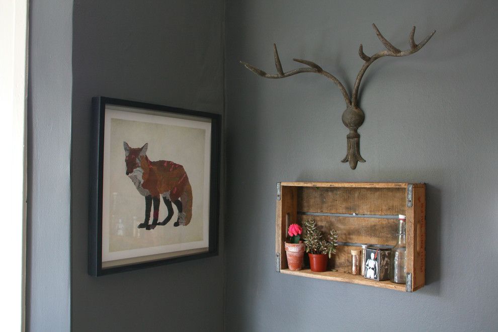 Pallet Shelf for a Eclectic Spaces with a My Houzz and My Houzz: San Francisco by Shannon Malone