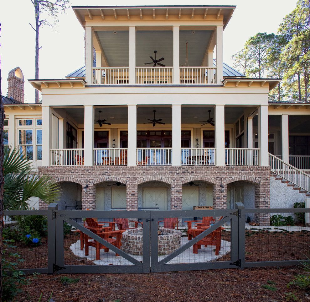 Palmetto Exterminators for a Beach Style Exterior with a Beige Siding and Palmetto Bluff   Jackfield by Court Atkins Group