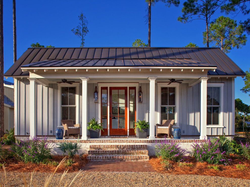 Palmetto Exterminators for a Farmhouse Exterior with a Tabby and Palmetto Bluff Cottage/design Studio   Finally Finished!!! by Lisa Furey   Barefoot Interiors