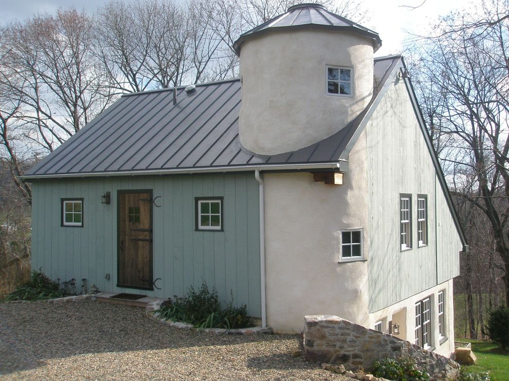 Passive Solar House Plans for a Eclectic Exterior with a Earthbermed and Boyertown Guest Cottage by Sunpower Builders