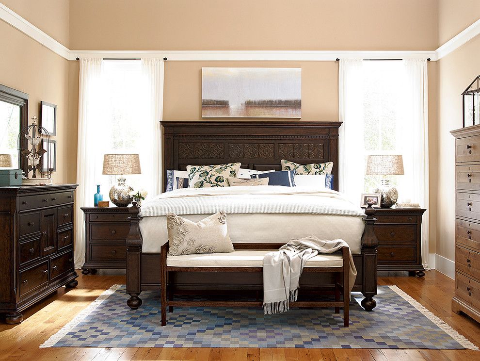 Paula Deen Lemonade for a Traditional Bedroom with a Queen and Paula Deen's Down Home Bedroom Collection by Star Furniture