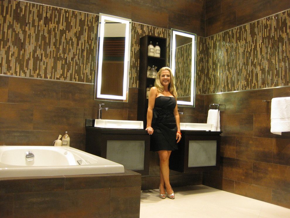 Pirch For A Contemporary Bathroom With A Contemporary And