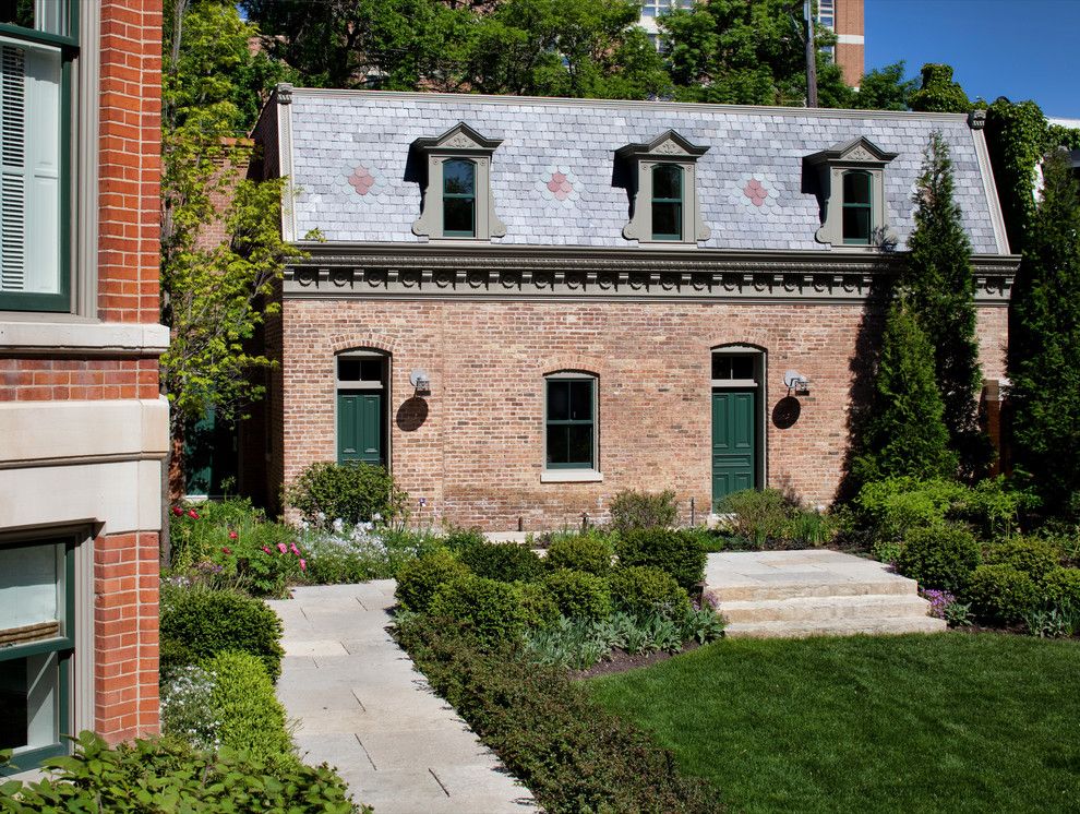 Pittsburgh Paints for a Eclectic Exterior with a Dormer and Wicker Park Residence by Vinci | Hamp Architects