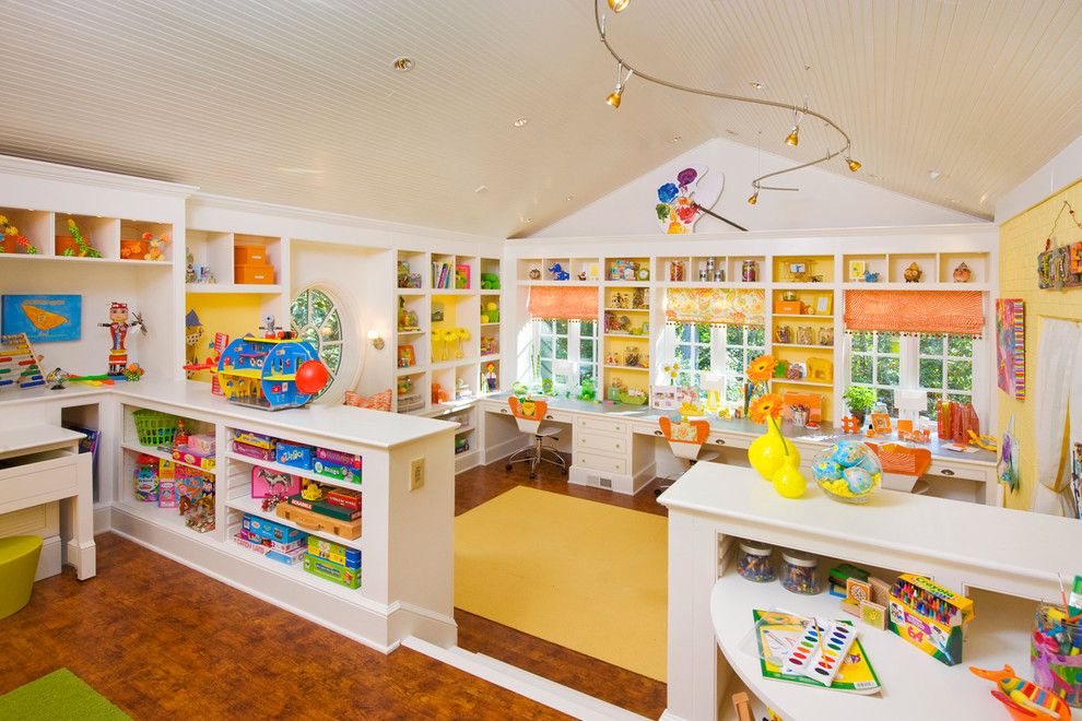 Playrooms for a Transitional Kids with a Craft Room and Kids Craft Room by Margaret L. Norcott, Allied Asid