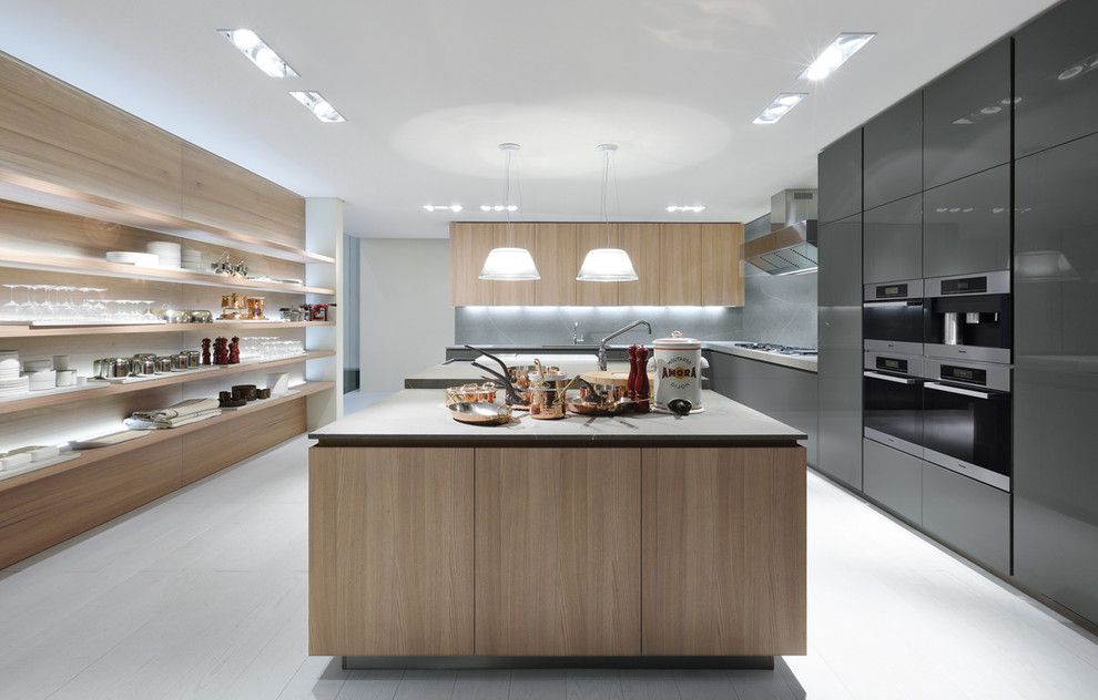 Poliform for a Contemporary Kitchen with a Italiandesign and Poliform   Varenna Artex Collection by Poliform Houston