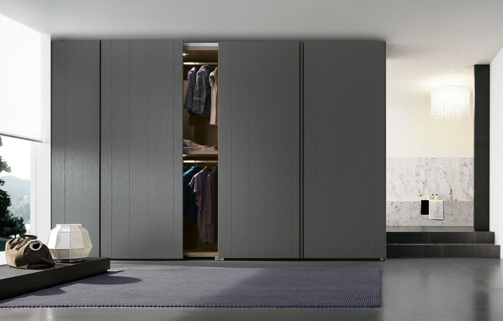 Poliform Usa for a Contemporary Closet with a Stratus and Poliform Stratus Wardrobe by Poliform Usa