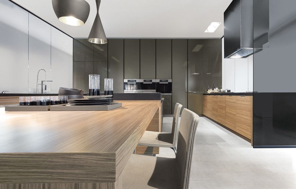 Poliform Usa for a Contemporary Kitchen with a Kitchen and Varenna Kitchens by Poliform Usa