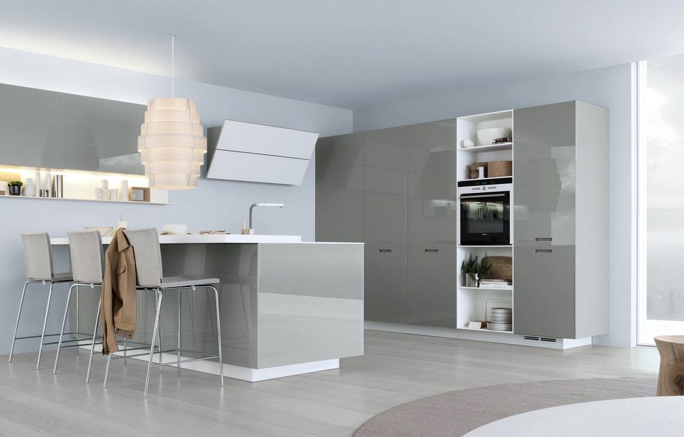 Poliform Usa for a Contemporary Kitchen with a Modern Kitchen and Kyton Kitchen by Poliform Usa