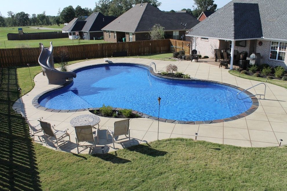 Pool and Spa Depot for a Southwestern Pool with a Inground Pools and Inground Pools by Pool and Spa Depot Inc.,