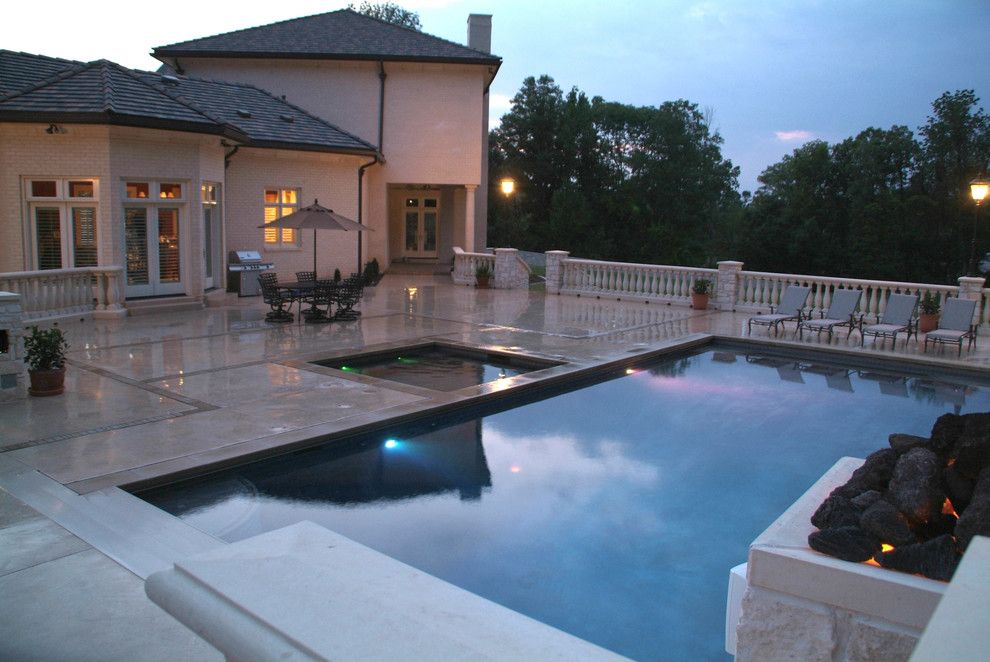 Pool and Spa Depot for a Traditional Pool with a Outdoor Living and Inground Pools by Pool and Spa Depot Inc.,