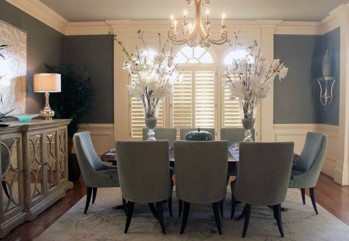 Precedent Furniture for a  Dining Room with a Upholstered Dining Chair and Dining Room   Precedent Furniture by Luxe Home Philadelphia