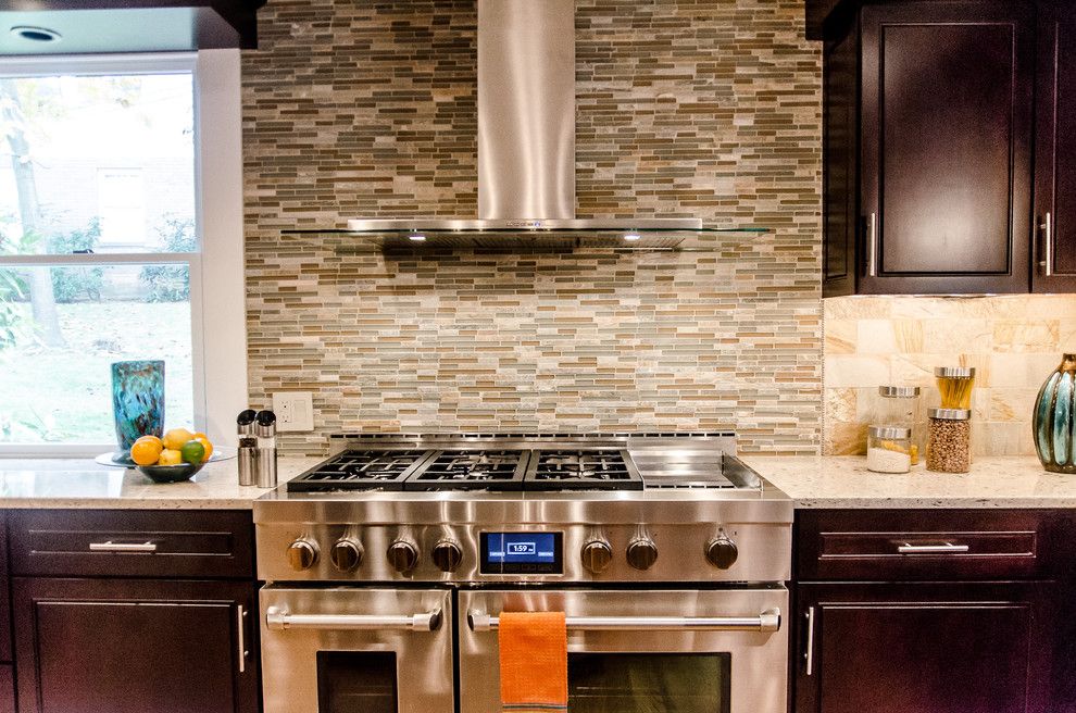 Probuild for a Eclectic Kitchen with a Glass Tile and Pro Builders   Kitchen Portfolio by Pro Builders