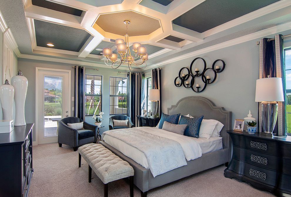 Prosource Orlando for a  Bedroom with a Framed Photos and Interior Design Gallery by Masterpiece Design Group