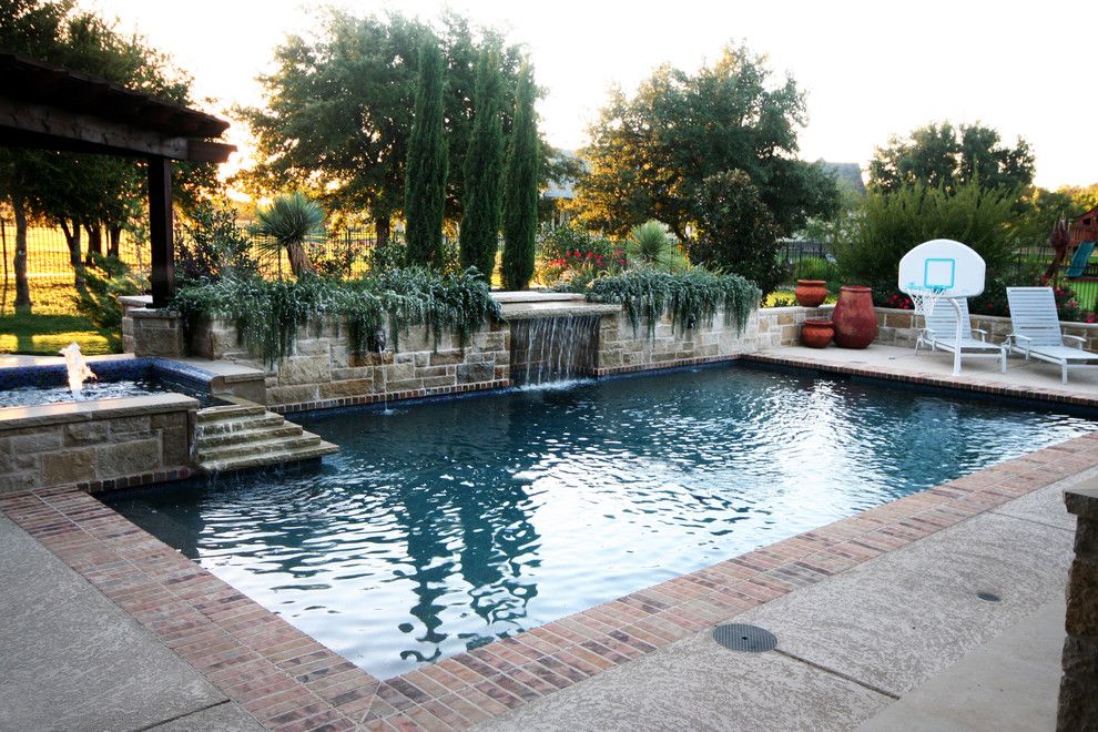 Pulliam Pools for a Traditional Pool with a Traditional and Pools by Pulliam Pools