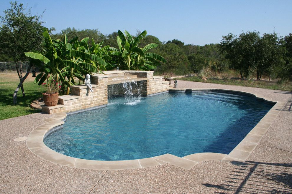 Pulliam Pools for a Traditional Pool with a Traditional and Pools by Pulliam Pools