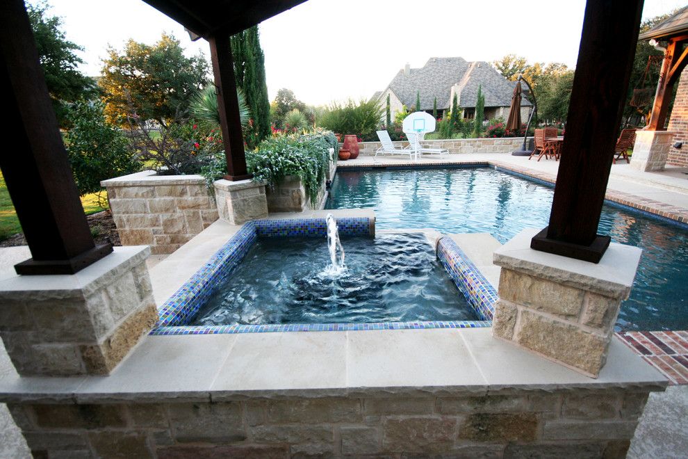 Pulliam Pools for a Traditional Pool with a Traditional and Pools by Pulliam Pools