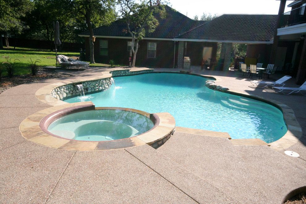 Pulliam Pools for a Traditional Pool with a Traditional and Pools by Pulliam Pools