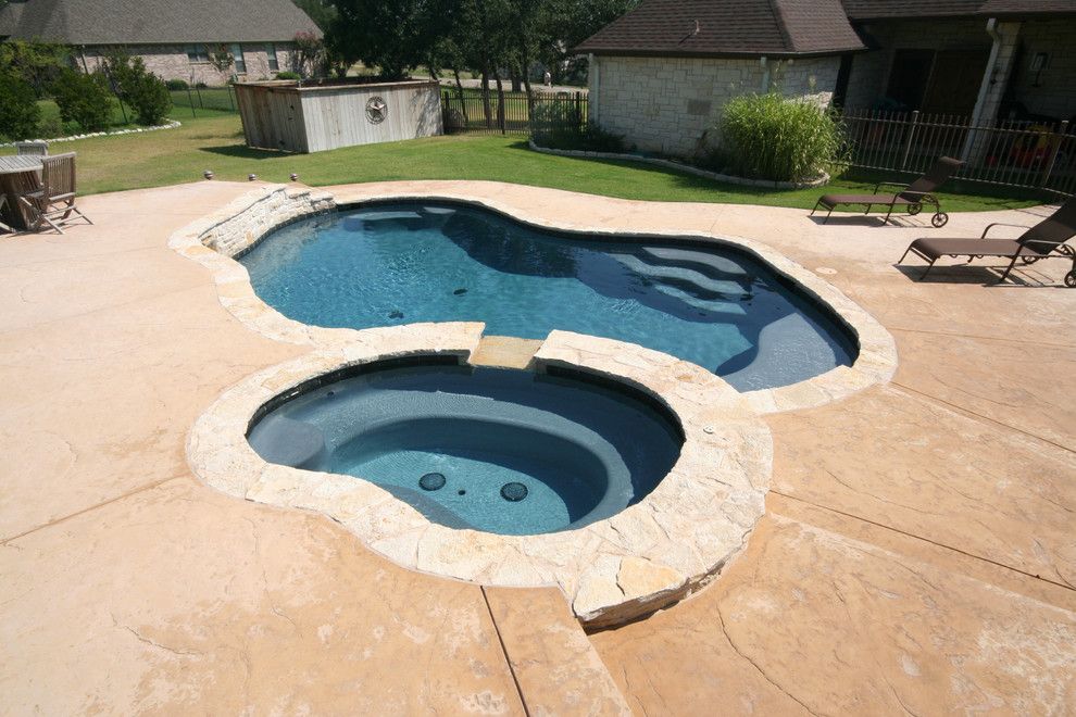 Pulliam Pools for a Traditional Pool with a Traditional and Pools by Pulliam Pools