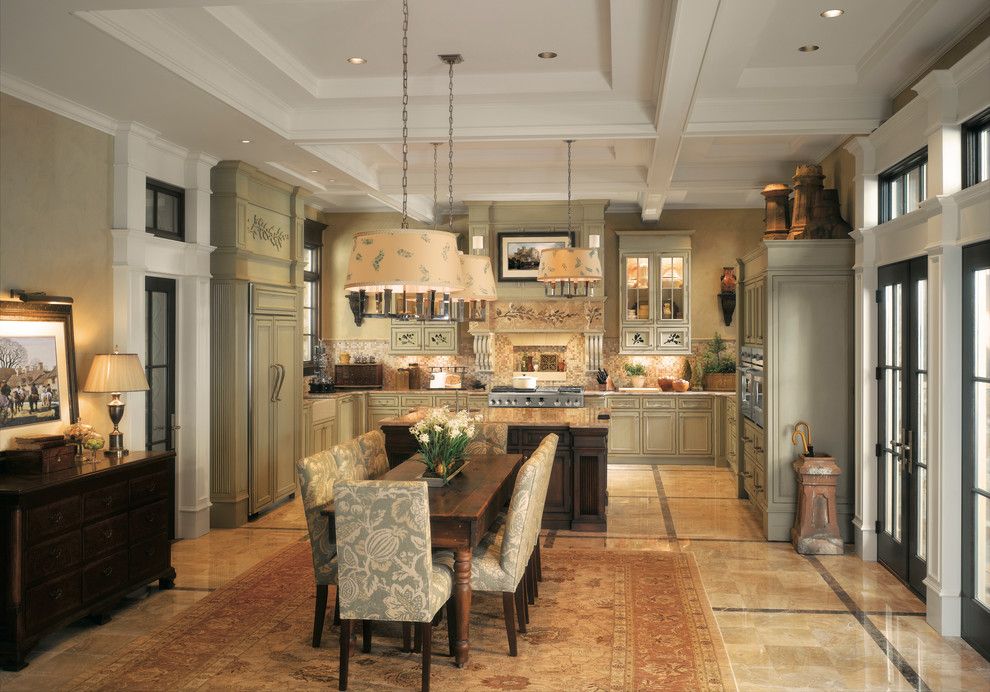 Queen City Appliance for a Traditional Kitchen with a Carved and Ge Monogram Kitchens by Monogram Appliances