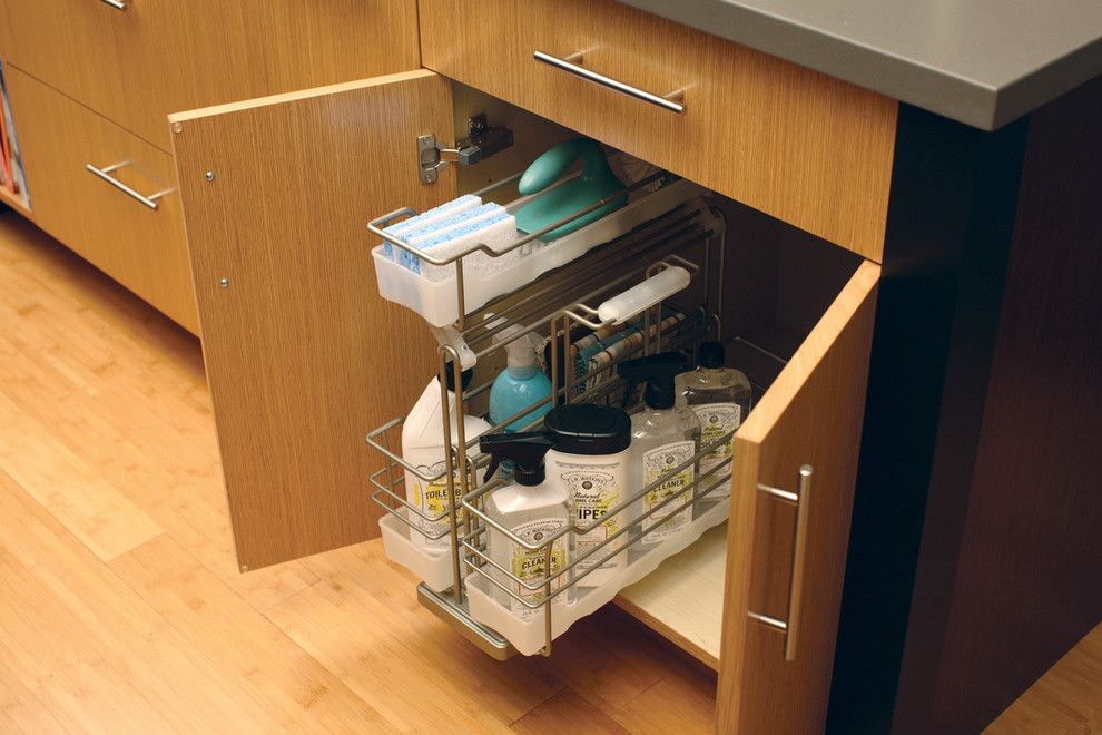 Republic Plumbing Supply for a Contemporary Spaces with a Tips to Organize Your House and Urban Loft – Storage Solutions by Dura Supreme Cabinetry